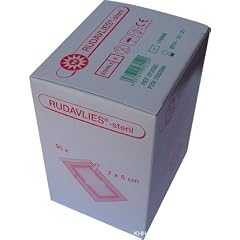 50 St. steril Pflaster Wundpflaster Rudavlies 7 x 5 cm