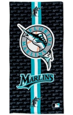 Florida Marlins Beach Towel