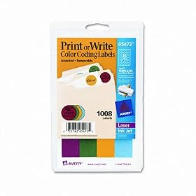 Avery Color-Coding Labels 2-pk. by Avery