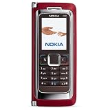 Nokia E90 Communicator Unlocked Smartphone with 3.2 MP Camera, 3G, Wi-Fi, GPS, MP3/Video Player, MicroSD Slot--U.S. Version with Warranty (Red)