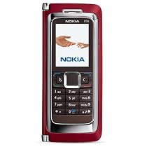 Nokia E90 Communicator Unlocked Phone with 3.2 MP Camera, 3G, Wi-Fi, GPS, Media Player, and MicroSD Slot--International Version with Warranty (Red)