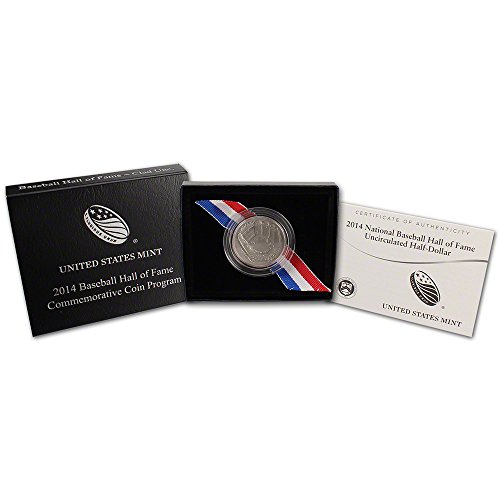 2014-D-US-Commemorative-BU-Half-Dollar-National-Baseball-Hall-of-Fame-50C-OGP-US-Mint