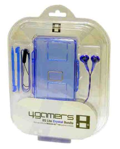 Childrens Toyshop  Video Games : DS Lite Crystal Bundle - Blue (Nintendo DS)