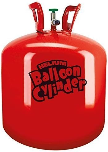 Disposable Helium Gas Cylinder - 50 Balloon Cylinder - Single by Balloondevil
