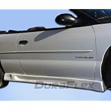 1996-2000 Chrysler Sebring Convertible Vader Side Skirts by DuraFlex