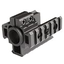 TufForce MT-3BD23F6 - Universal AR15/M16/M4 front sight Tri-Rail Barrel Mount [Special Offer: $0 TAX, it is covered]
