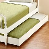 Kids White Jenny Lind Bed Storage Trundle