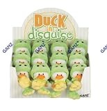Duck in Disguise -Duck Dressed As a Frog- Plush Easter Toy