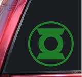 Green Lantern Symbol #2 Vinyl Decal Sticker - Green