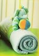 Knitted Baby Blanket, Circus Collection Elephant