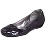 ECCO Women's Bouillon Ballerina,Marbled Black,37 EU (US Women's 6-6.5 M)