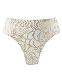 Newport News Rose print high-waist bottom