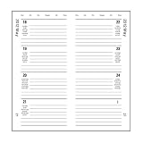 Letts moments 2012 diary week to view multilingual slim pocket size