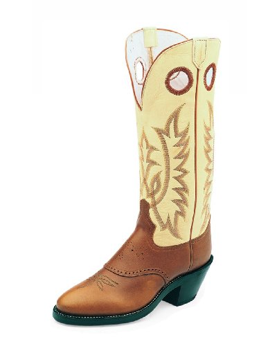 Tony Lama Mens Buckaroo Western Sunset Leather Boot 8 EE US