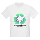 Organ Transplant Survivor Kids Light T-Shirt