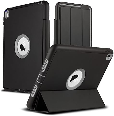 iPad Pro 9.7 Case, VALKYRIE iPad Pro Tough Dual Armor Overlay Case WHITE [Stand Smart Cover Sleep/Wake Function and Screen Protector] for iPad Pro 9.7 (Compatible with 9.7-inch iPad Pro Only)