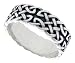 Gent's 5/16 (8 mm) Sterling Silver Celtic Knot Band