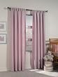 Ultra Suede Tab Top Window Curtain Panel 50 in. W x 84 in. L