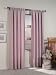 Ultra Suede Tab Top Window Curtain Panel 50 in. W x 63 in. L
