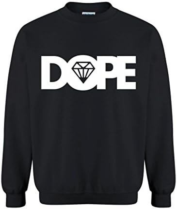Artix White Dope Diamond Unisex Crewneck Sweatshirts
