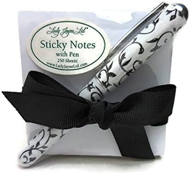 Paris Sticky Notes Pad with Pen Decorative