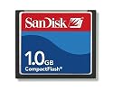 SanDisk SDCFB-1024-A10 1GB CF Type 1 Card (Retail Package)