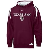Nike Texas A&M Aggies Maroon Pass Rush Hoody Sweatshirt