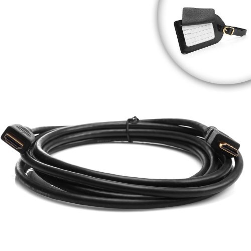 Premium High-Speed 10 ft HDMI 1.4 Cable with Ethernet for Toshiba Thrive Android Tablets ** Includes Tablet Cleaning Kit**