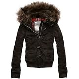 Womens Size M Abercrombie & Fitch Drk Brown Kim Jacket $220