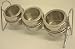 from Prima 3 PC PIECE STAINLESS POT SET WITH METAL RACK