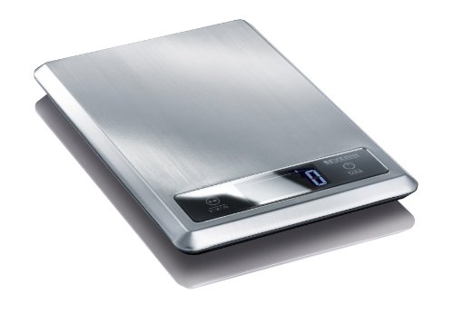 Severin - 3669 - Balance de Cuisine / Ecran LCD - Max 5,3 Kg - Noir / Inox Brossé