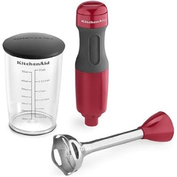 KitchenAid 2-speed Immersion Blender Empire Red