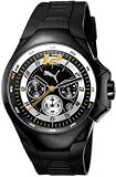 PUMA TOP GEAR UP CHRONOGRAPH CHRONO WATCH BLACK PU100061004