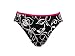Buy Wii Body I.D. Black and White Floral Swim Bottom w/ Fuchsia Trim
