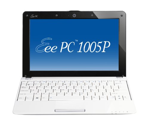 Asus 1005P 10.1-inch Netbook (Intel Atom N450 1.66GHz Processor, 1 GB RAM, 160 GB, up to 11 Hours Battery, WLAN, Webcam, Windows 7 Starter, White)