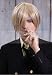 25cm Short Blonde Sanji ONE Piece Cosplay Party Hair Wig Rw126