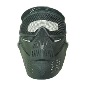 Airsoft Safety Mesh Mask Eye Ear and Neck Protection Pforce AC-6053 by 