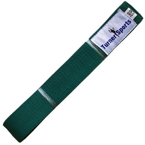 Karate judo taekwondo belts martial arts belt Kick Boxing kung Fu GI suits training equipment Green 280cm