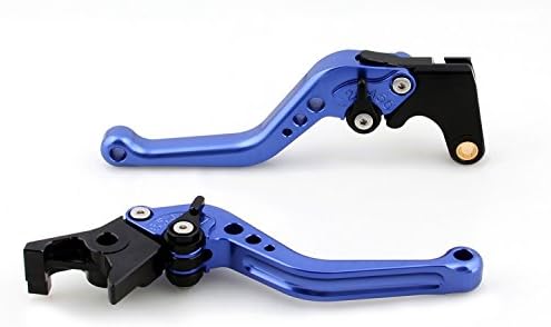 Areyoushop Short Brake Clutch Levers Yamaha YZF 1000 R1 2009-2012 Blue