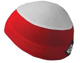 SweatVac Ventilator Cap - Red with Black Mesh Top