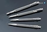 Caran d' Ache Ivanhoe Fountain Pen - Silver, Fine Nib 4490.004