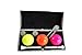 Golfb&auml;lle NEON mit Pitchgabel in Zauberbox,Leuchtendes Golfballset