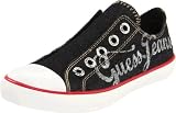 Guess Kids Trevor Slip-On,Black Denim,3.5 M US Big Kid