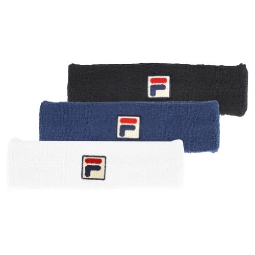 Fila Unisex Terrycloth Classic Comfort Headband