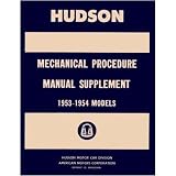 1953 1954 HUDSON Shop Service Repair Manual Book by Hudson