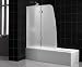 DreamLine SHDR-3148586-01-FR1 Chrome / Frosted Glass / Left Hand Aqua Aqua Tub Door w...