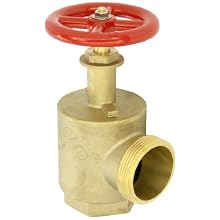 Moon 170-2521 Brass Angle Hose Valve, Rising Stem, 2-1/2" FNPT x MNH