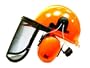 Trilink Professional Landscaping Safety Helmet with Face Shield & Ear Muffs PSH100TL