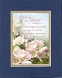 Spanish Bulletin - Han brotado las flores en la tierra, ha venido el tiempo de la canci&Atilde;&sup3;n y se oye el arrullo de la t&Atilde;&sup3;rtola en nuestro pa&Atilde;&shy;s. Cantares 2:12 . . . 8 x 10 Inches Biblical/Religious Verses set in Double Beveled Matting - A Timeless and Priceless Poetry Keepsake Collection