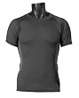 Black Lightweight SS Base Layer Top